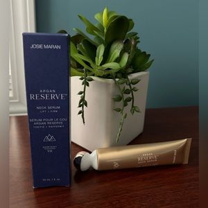 NIB Josie Maran Argan Reserve Neck Serum 30 ml 1 fl oz